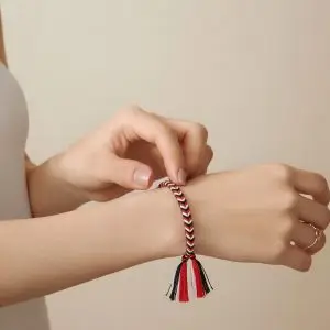 Gelang Tridatu Sisik Naga - Simbol Keseimbangan & Kekuatan